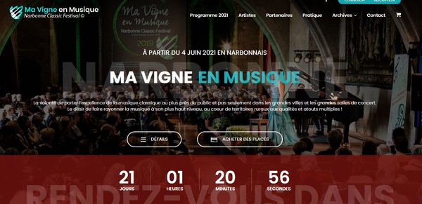 OUVERTURE de la BILLETTERIE "Ma Vigne en Musique"